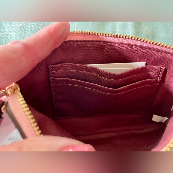 Coach 🍒🍒CHERRY🍒🍒 Print Corner Zip
Wristlet. NWT   Sold out! - Picture 6 of 7